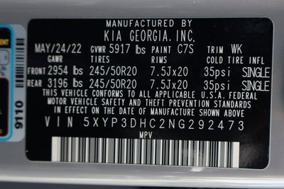 2022 Kia Telluride EX