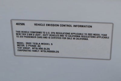 2022 Tesla Model S Base