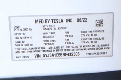 2022 Tesla Model S Base