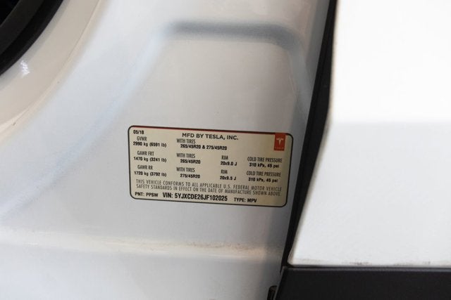 2018 Tesla Model X 75D