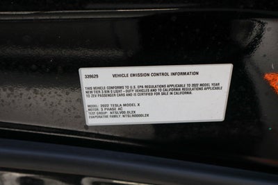 2022 Tesla Model X Base