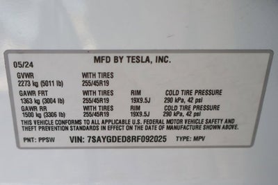 2024 Tesla Model Y Long Range