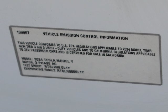 2024 Tesla Model Y Long Range