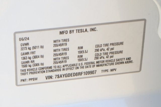 2024 Tesla Model Y Long Range
