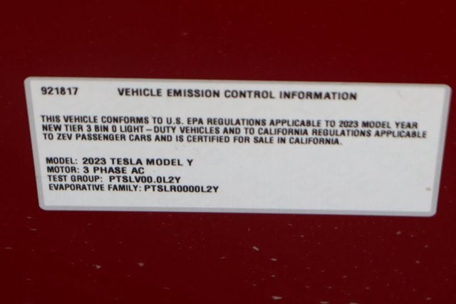 2023 Tesla Model Y Long Range