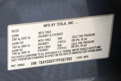 2023 Tesla Model Y Performance