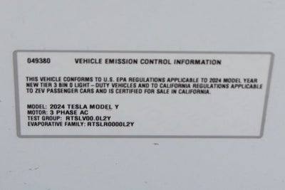 2024 Tesla Model Y Performance