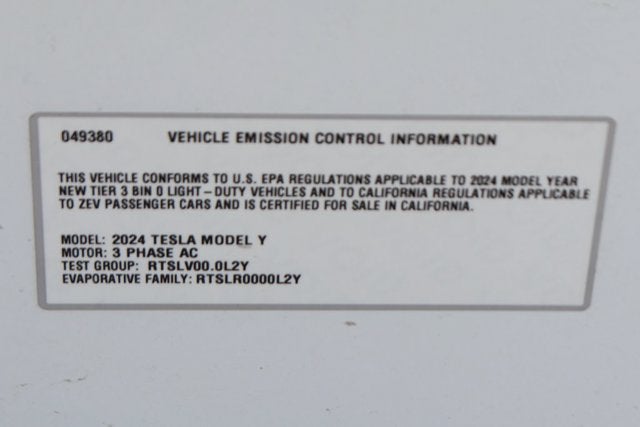 2024 Tesla Model Y Performance