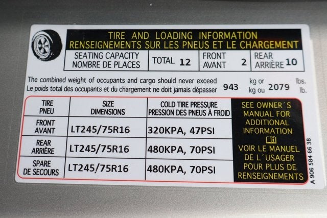 2016 Mercedes-Benz Sprinter 2500 Passenger 170 WB