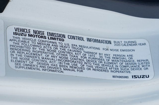 2021 Isuzu NPR XD