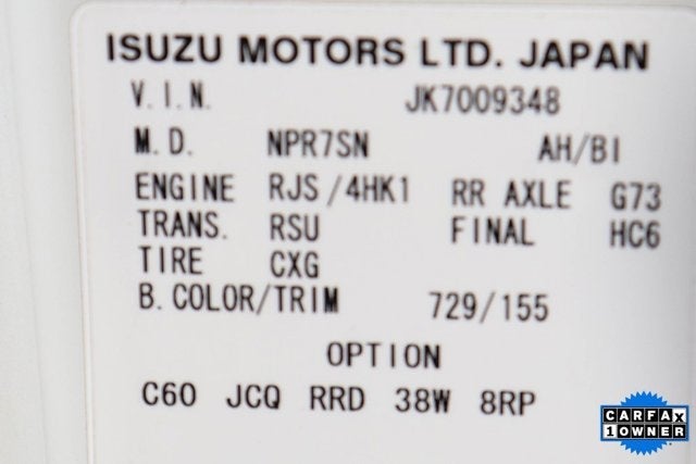 2019 Isuzu NPR HD