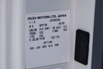 2017 Isuzu NPR IBT PWL