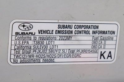 2023 Subaru Crosstrek Limited