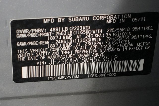 2021 Subaru Forester Sport