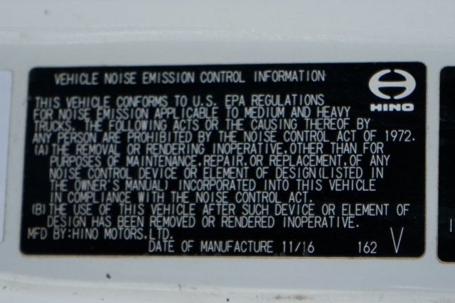 2017 Hino 155 Base
