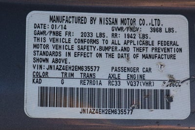 2014 Nissan 370Z Base