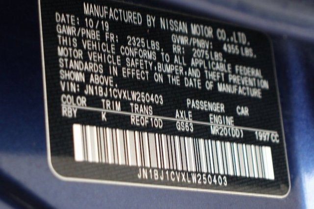 2020 Nissan Rogue Sport SL