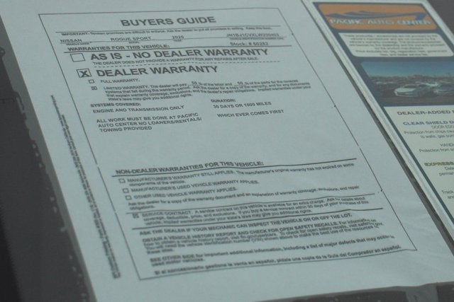 2020 Nissan Rogue Sport SL