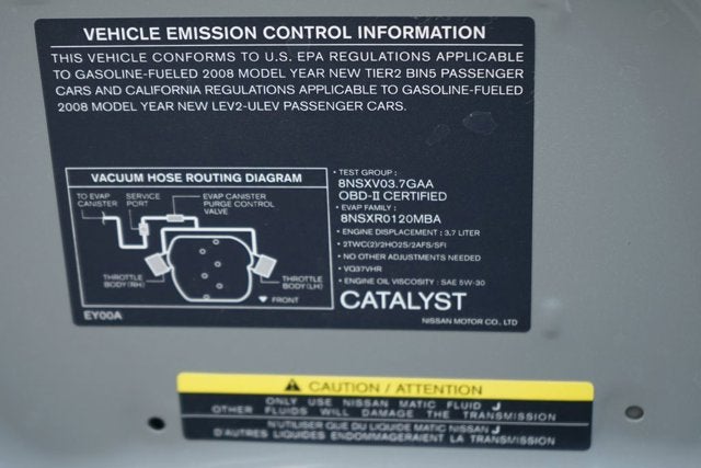 2008 INFINITI G37 Journey