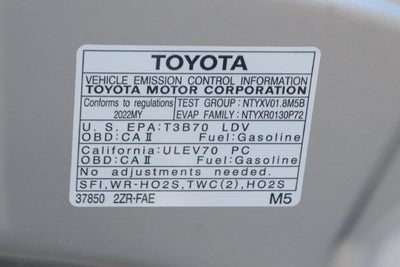 2022 Toyota Corolla LE
