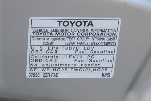 2022 Toyota Corolla LE
