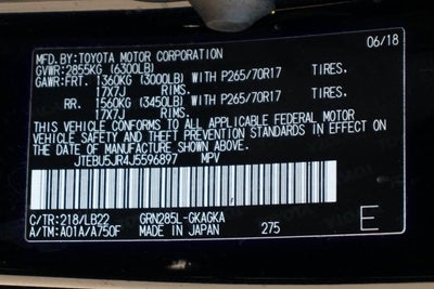 2018 Toyota 4Runner SR5 Premium