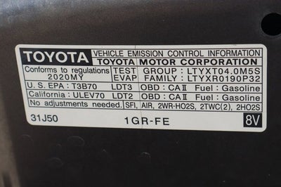 2020 Toyota 4Runner SR5 Premium