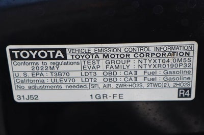 2022 Toyota 4Runner TRD Off-Road