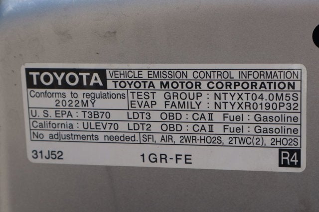 2022 Toyota 4Runner TRD Off-Road Premium