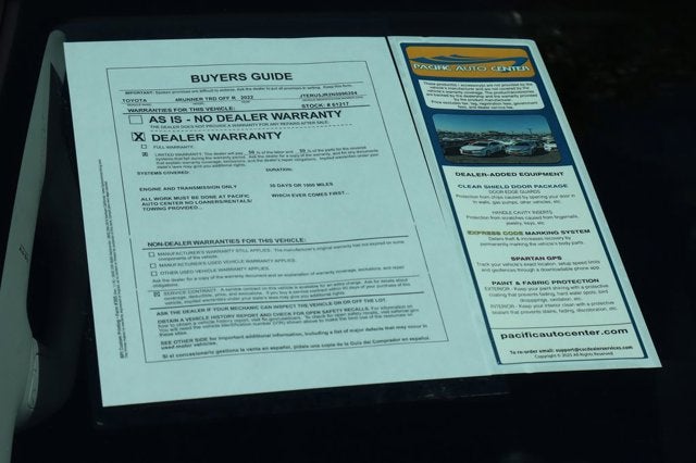 2022 Toyota 4Runner TRD Off-Road Premium