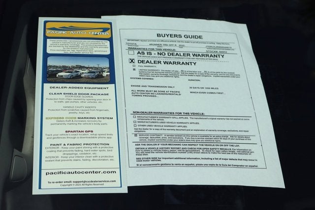 2022 Toyota 4Runner TRD Off-Road Premium