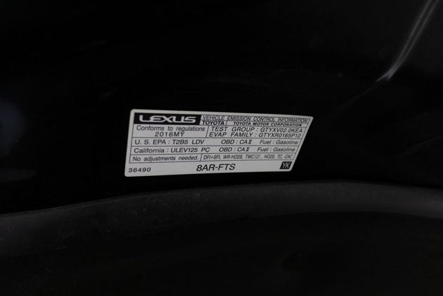 2016 Lexus GS 200t F Sport