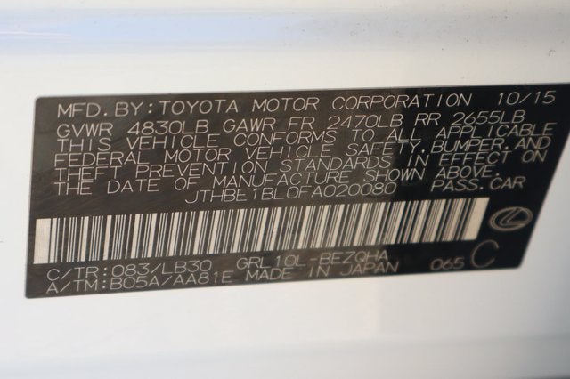 2015 Lexus GS 350