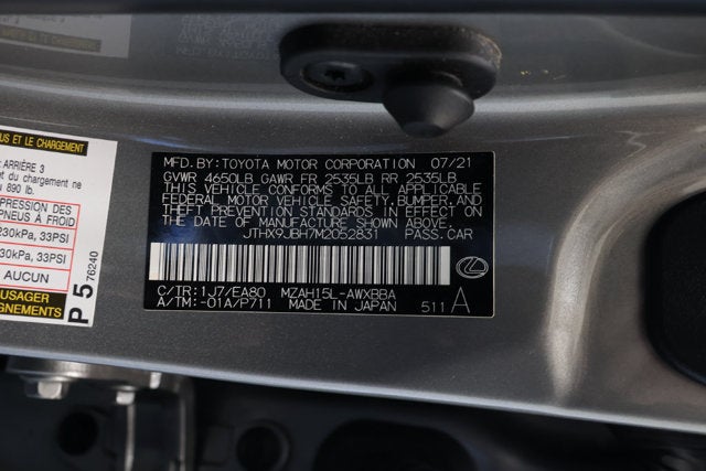 2021 Lexus UX 250h Base
