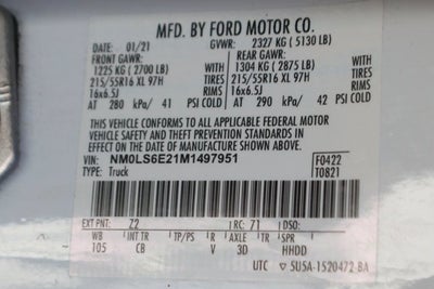 2021 Ford Transit Connect XL