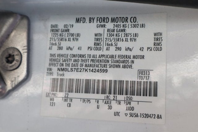 2019 Ford Transit Connect XL