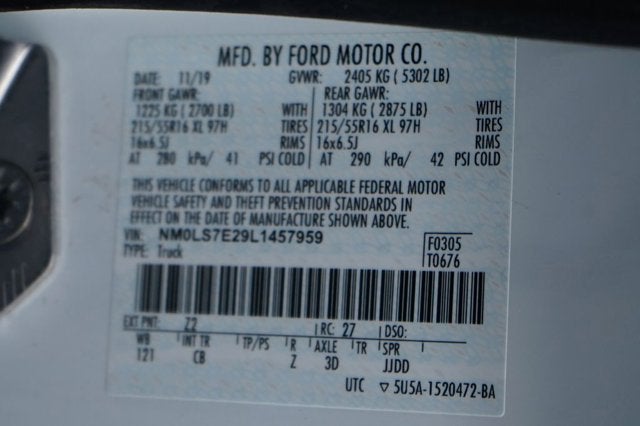 2020 Ford Transit Connect XL