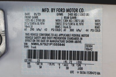 2023 Ford Transit Connect XL