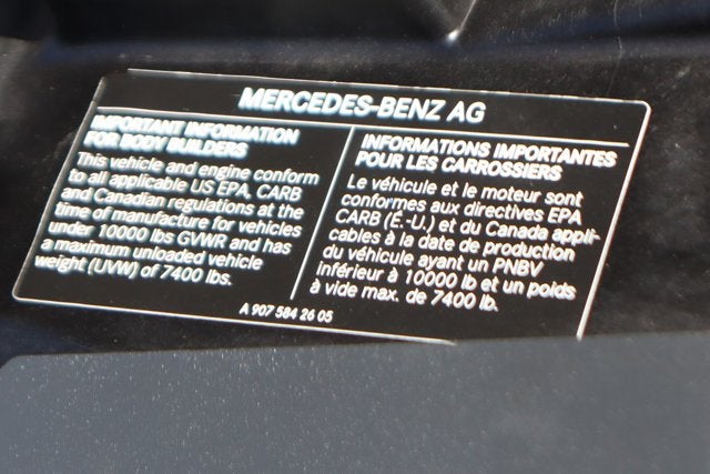 2021 Mercedes-Benz Sprinter 2500 Crew 144 WB