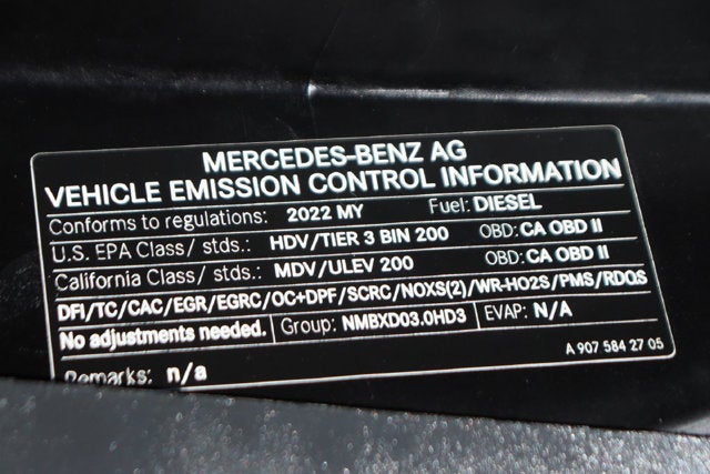 2022 Mercedes-Benz Sprinter 2500 Cargo 144 WB