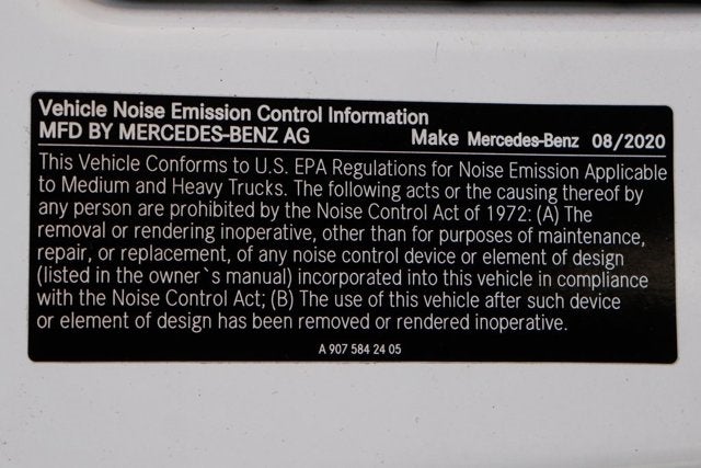 2020 Mercedes-Benz Sprinter Cargo Van Cargo 170 WB