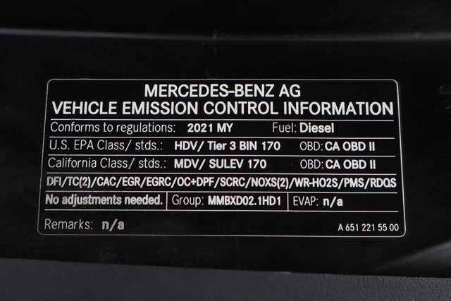 2021 Mercedes-Benz Sprinter 2500 Cargo 170 WB