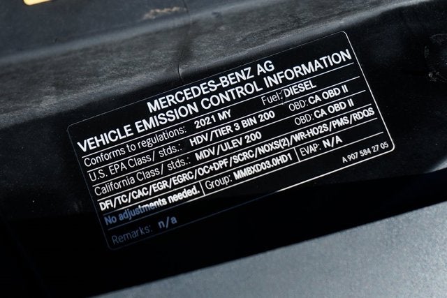 2021 Mercedes-Benz Sprinter 2500 Cargo 144 WB