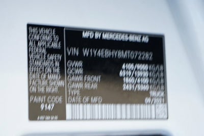 2021 Mercedes-Benz Sprinter 2500 Cargo 144 WB