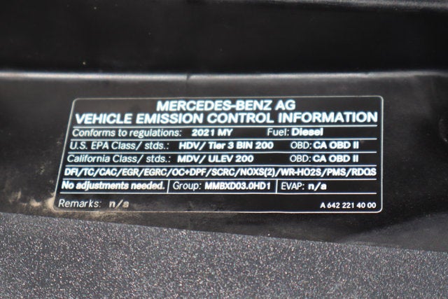2021 Mercedes-Benz Sprinter 2500 Cargo 170 WB