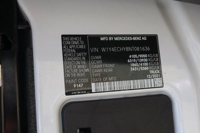 2022 Mercedes-Benz Sprinter 2500 Cargo 170 WB