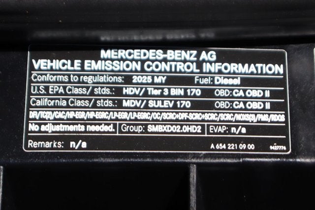 2025 Mercedes-Benz Sprinter 2500 Cargo 144 WB