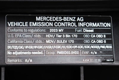 2023 Mercedes-Benz Sprinter Cargo Van Cargo 144 WB