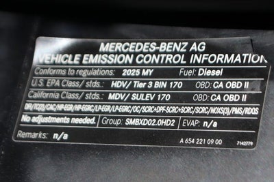 2025 Mercedes-Benz Sprinter 2500 Cargo 144 WB