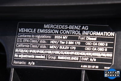 2024 Mercedes-Benz Sprinter 2500 Cargo 170 WB